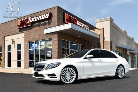 Ag Luxury Wheels Mercedes Benz S550 Agl25 Duo Block Forged Wheels