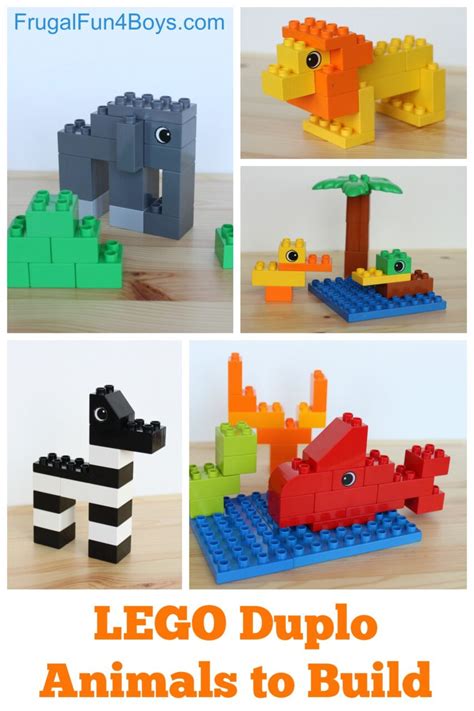 Lego Duplo Animals To Build Frugal Fun For Boys And Girls