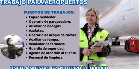 SE BUSCA PERSONAL PARA TRABAJAR EN AEROPUERTO Empleos Clasificados