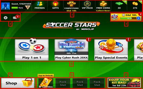 How to start playing Soccer Stars! – Miniclip Player Experience