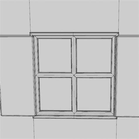 Cartoon Wood House 3d Model Turbosquid 1408585