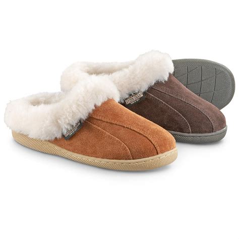 Women's Guide Gear® Shearling Clogs - 297707, Slippers at Sportsman's Guide