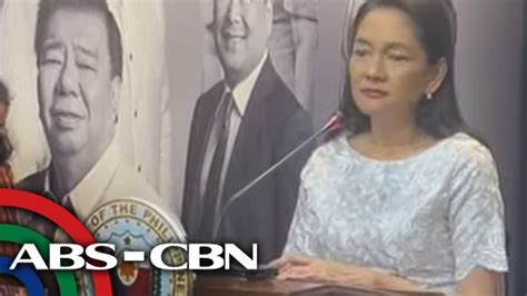 Sen Risa Hontiveros Holds Press Conference On Percy Lapid Case Abs