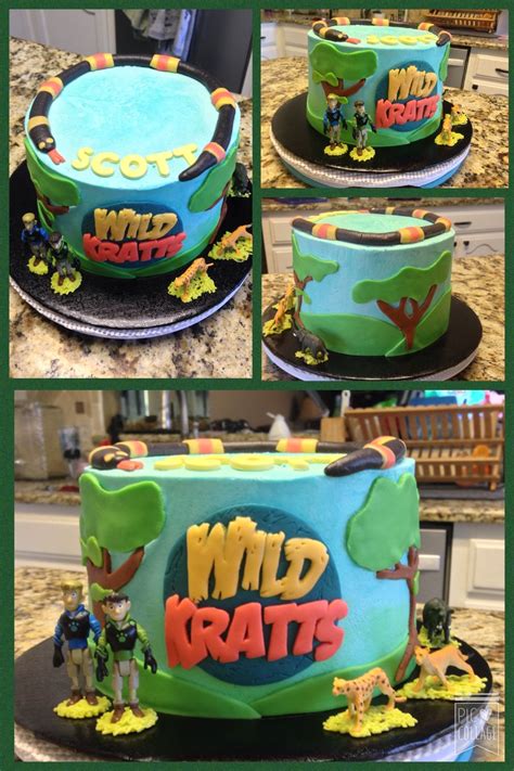 Wild Kratts Birthday Cake