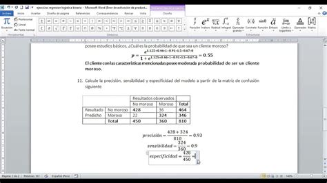 Ejercicios Resueltos De Regresión Logística Binaria Youtube