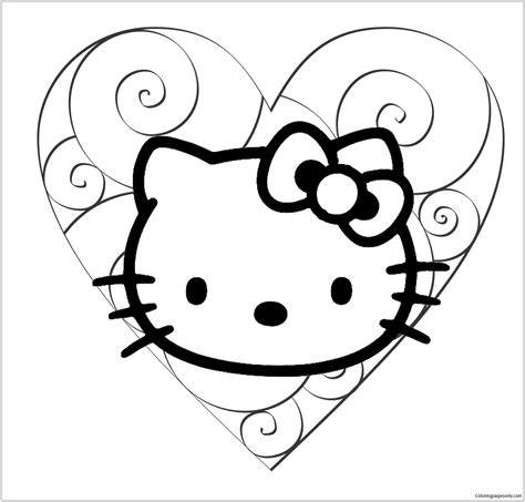 Hello Kitty Coloring Pages And Activities