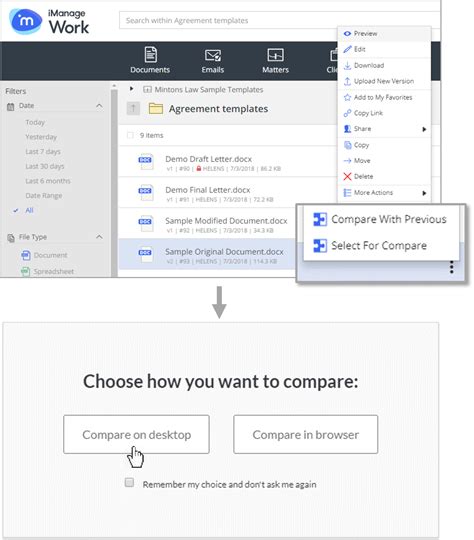 knowledgebase - Patch: Select iManage Work 10 files from Firefox or ...