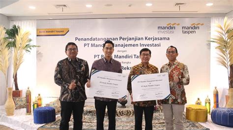 Tawarkan Produk Investasi Berkualitas Mandiri Taspen Jalin Kerjasama