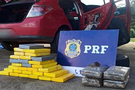 Prf Apreende 30965 Kg De Cocaína E 4 Kg De Skunk Na Br 364 Polícia