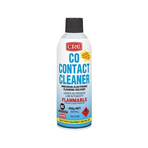 crc  contact cleaner  electronic cleaning