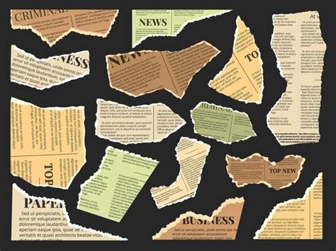 Torn Newspaper Vector Art, Icons, and Graphics for Free Download