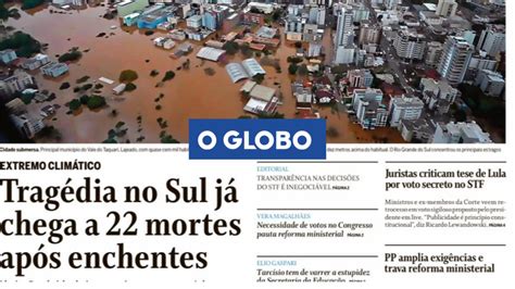 Manchetes Dos Principais Jornais Do Brasil Nesta Quarta Feira Portal