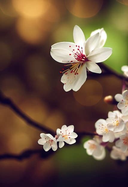 Flores De Flor De Durazno Foto Premium