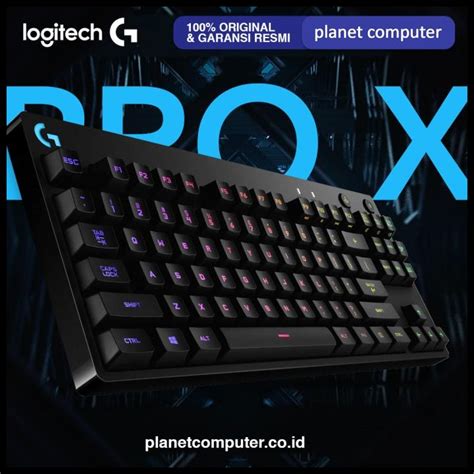 Jual Logitech G Pro X Tkl Mechanical Gaming Keyboard Garansi Resmi Gx