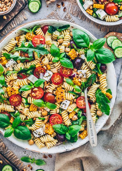 Der Beste Nudelsalat Ohne Mayo Mediterraner Pasta Salat Simplify Recipe