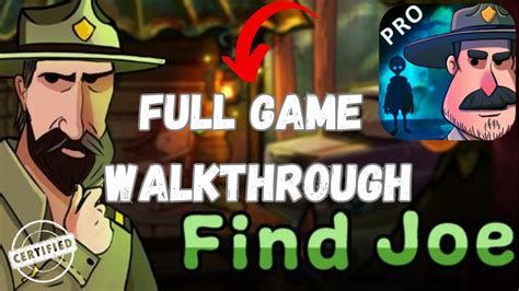 Find Joe Mystery Game Full Full Game Walkthrough Mobiloids YouTube