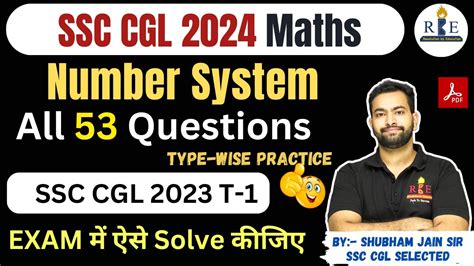 Number System For SSC CGL 2024 Practice SSC CGL 2023 All 53 Questions