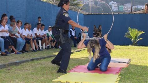 Canil Da Guarda Municipal De Santos Encanta E Alegra Crian As Autistas