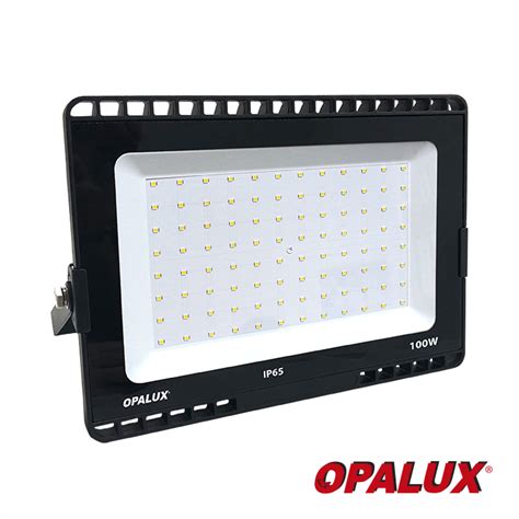 Reflector Slim Led Smd Lm Opalux W V Ac Luz Blanca