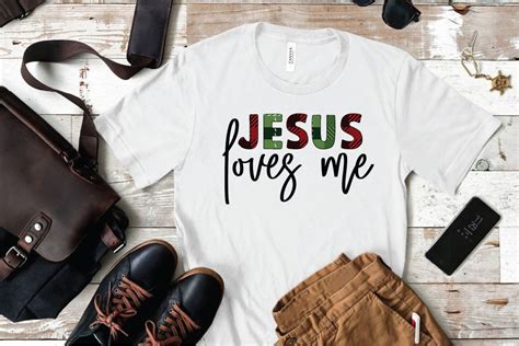 Jesus Loves Me Sublimation Graphic By Crative8112 · Creative Fabrica