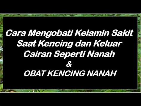 Apa Penyebab Kelamin Keluar Cairan Putih Seperti Nanah Setelah Kencing