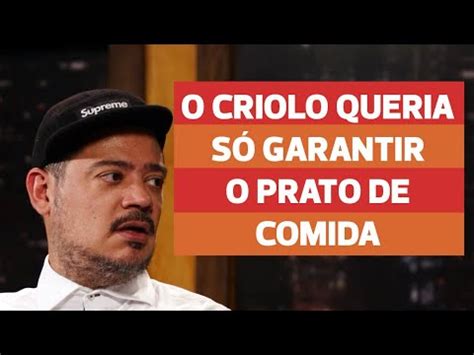 Ganjaman Assim Foi Produzir O N Na Orelha Do Criolo Ronald Rios