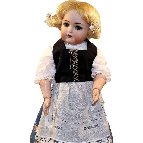 Antique German Bisque Doll By Simon And Halbig K R From Honeyandshars