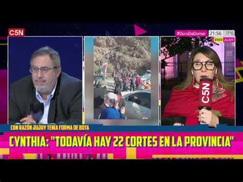 Jujuy Habla Cynthia Garcia En Duro De Domar Youtube