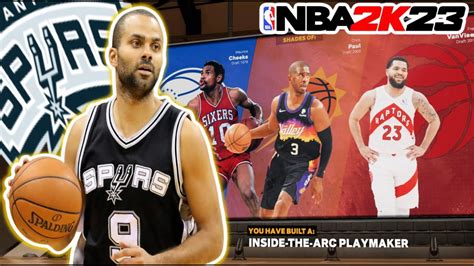 Nba 2k23 Best Prime Tony Parker Build Youtube