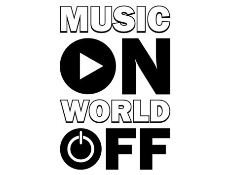 Wandtattoo Music On World Off Bei Homesticker De