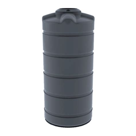 Maxiplas Suburban 1 000L Round Poly Rainwater Tank Dingo Garden Tanks