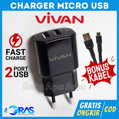 Jual Charger Hp Android Usb A Micro Usb Ampere Fast Charging