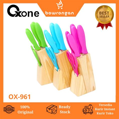 Jual OXONE OX961 PISAU DAPUR STAINLESS STEEL KITCHEN KNIFE SET OX 961