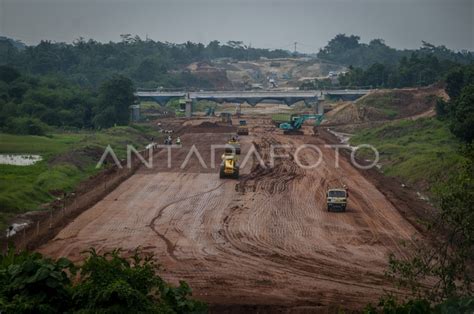 Progres Pembangunan Jalan Tol Serang Panimbang Seksi Ii Antara Foto