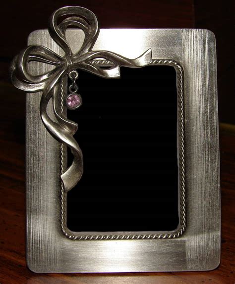 Pewter Bow Picture Frame 2 By Fantasystock On Deviantart