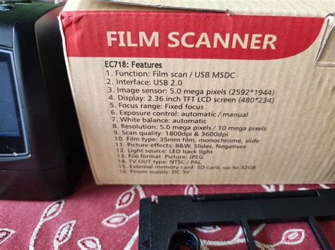 Skener, Scanner za filmove (negative i dijapozitive (slajdove))