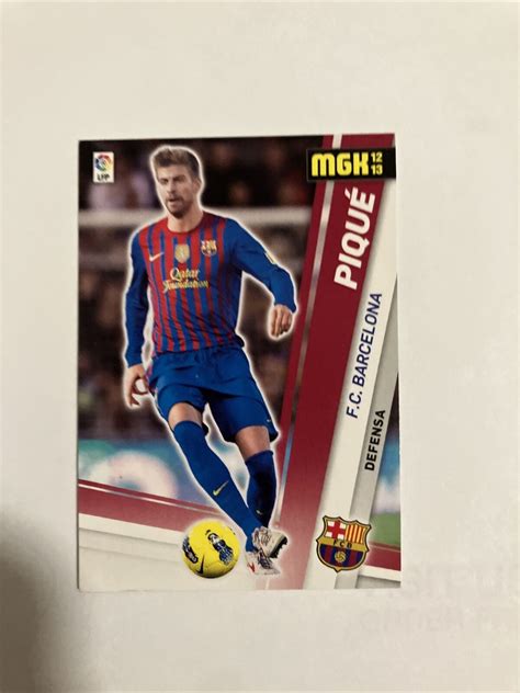 2012 13 Panini Megacracks MGK La Liga Pique EBay