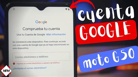 Eliminar Cuenta De Google Motorola Moto G20 G30 G32 G40 G50 G52 G60 G62