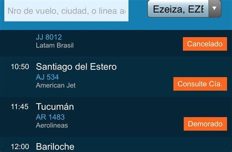 Se Normalizó El Servicio En Ezeiza Luego De Varias Demoras Por La Caída