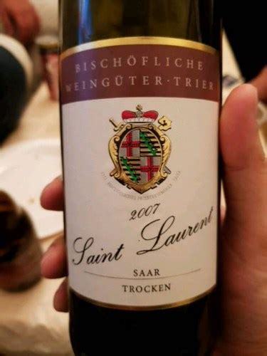 Bischöfliche Weingüter Trier Saint Laurent Vivino US