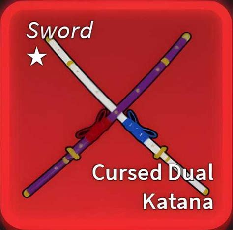 Cursed Dual Katana