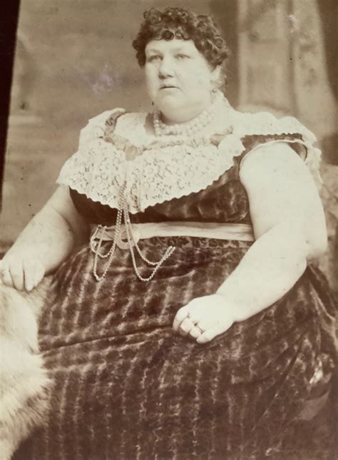 Rare Antique Victorian Fat Lady Cabinet Photo Social History Etsy