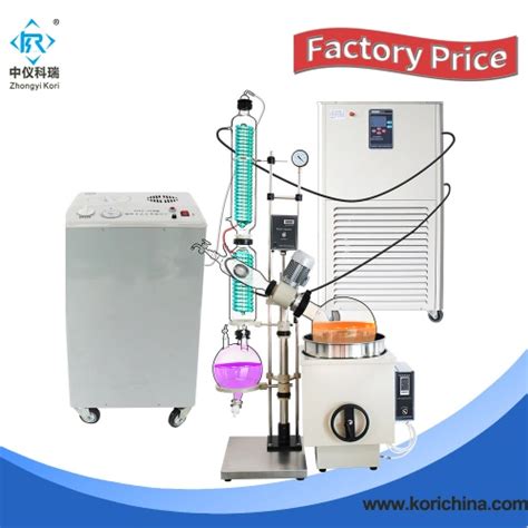 Turnkey Rotary Evaporator System 10l 20l 30l 50l China Manufacturer