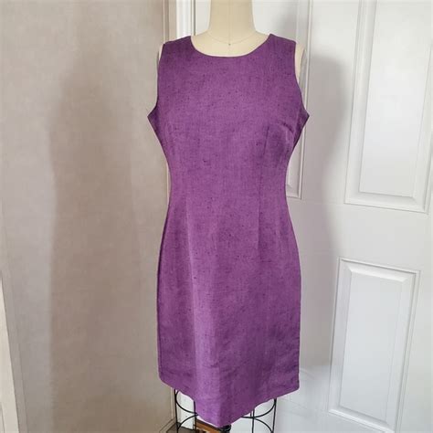 Jennifer Eden Dresses Jennifer Eden Linen Blend Dress Poshmark