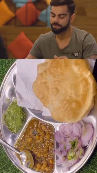 Virat Kohlis Favourite Chhole Bhaturerecipe 🥰 Shorts Youtube