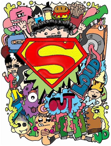 Big City Dreams Superman Double Doodle