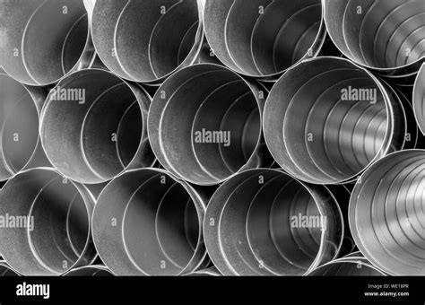 Stack Of Pipes Black And White Stock Photos And Images Alamy