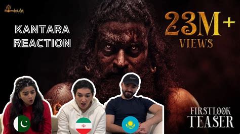 Kantara A Legend Chapter 1 Reaction First Look Teaser Rishab Shetty