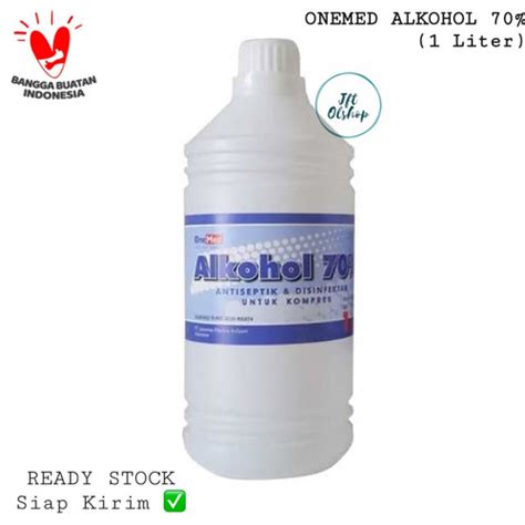 Jual Onemed Alkohol Liter Alcohol One Med Cairan Antiseptik One