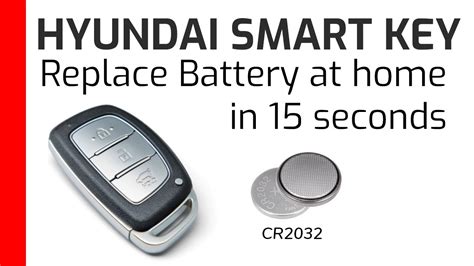 How To Replace Hyundai Smart Key Fob Battery Replacement Guide For I20